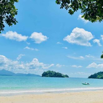 Datai, plage, Langkawi, Malaisie