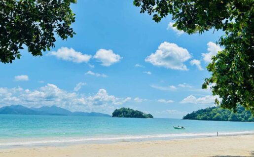 Datai, plage, Langkawi, Malaisie