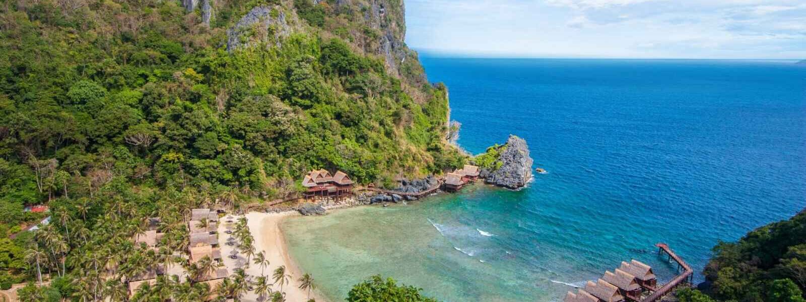 Cauayan Island Resort, vue d'ensemble, El Nido, Philippines