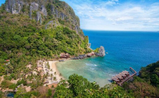Cauayan Island Resort, vue d'ensemble, El Nido, Philippines