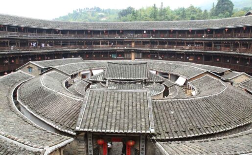 Maison Hakka, Chine
