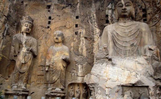 Grottes de Longmen, Chine