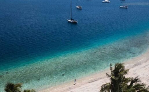 Bleu Mathis, plage, Gili Asahan
