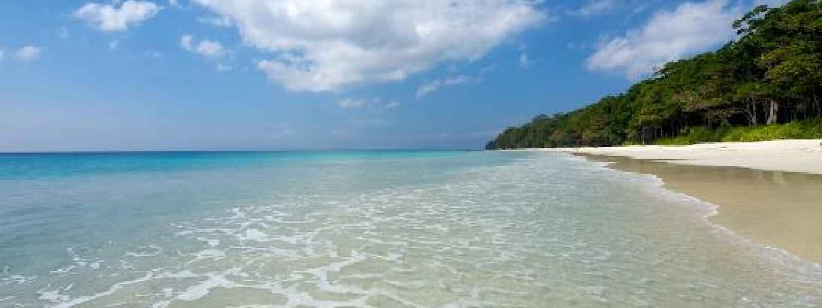 Barefoot at Havelock, mer turquoise, Havelock, Iles Andaman, Inde