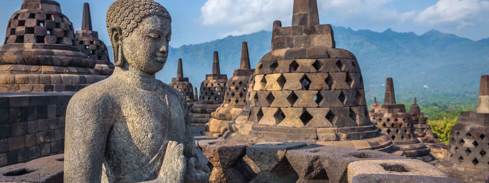 Temple de Borobudur, Java, Indonésie