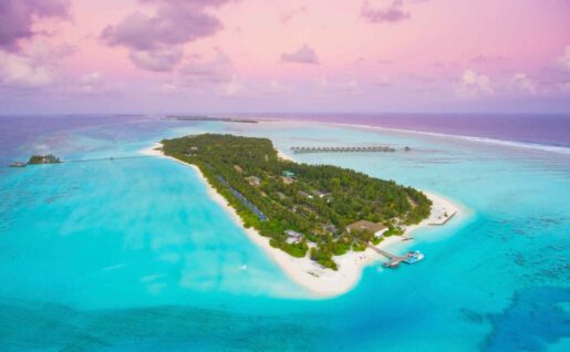 Vue aérienne, Sun Island Resort and Spa, South Ari Atoll, Maldives