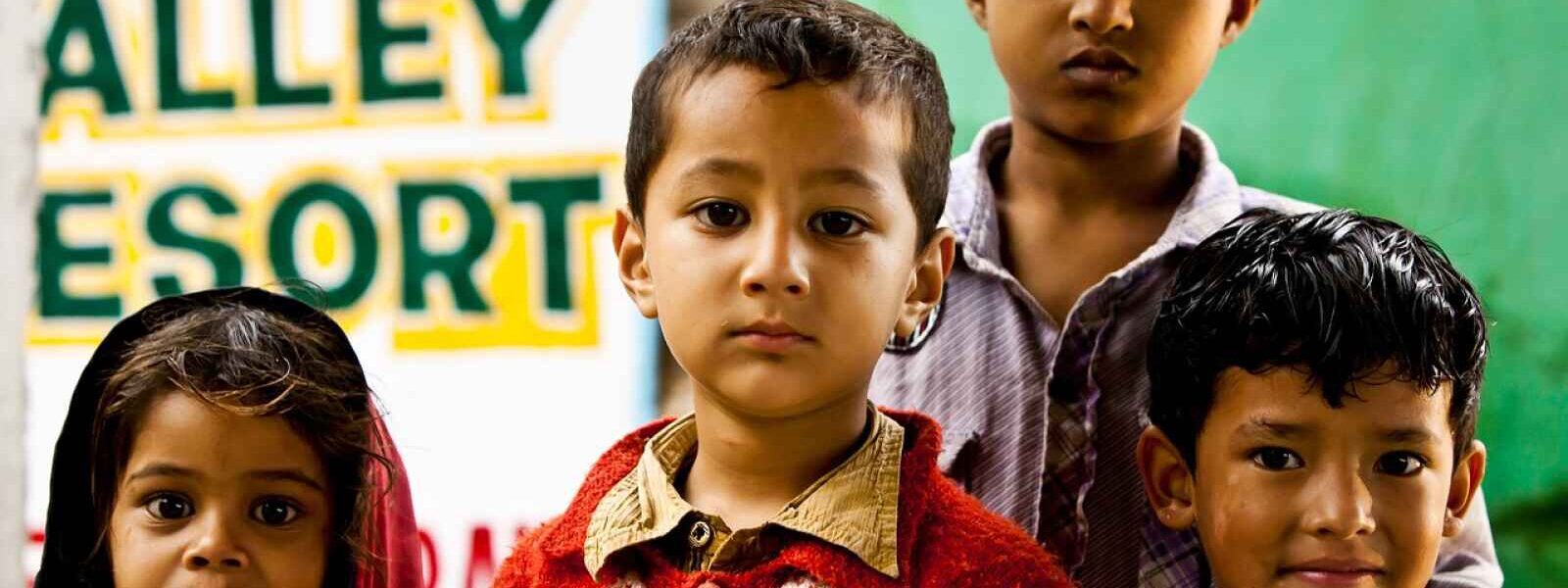 Enfants, Népal