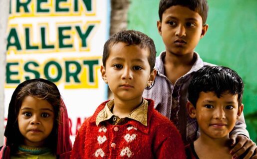 Enfants, Népal