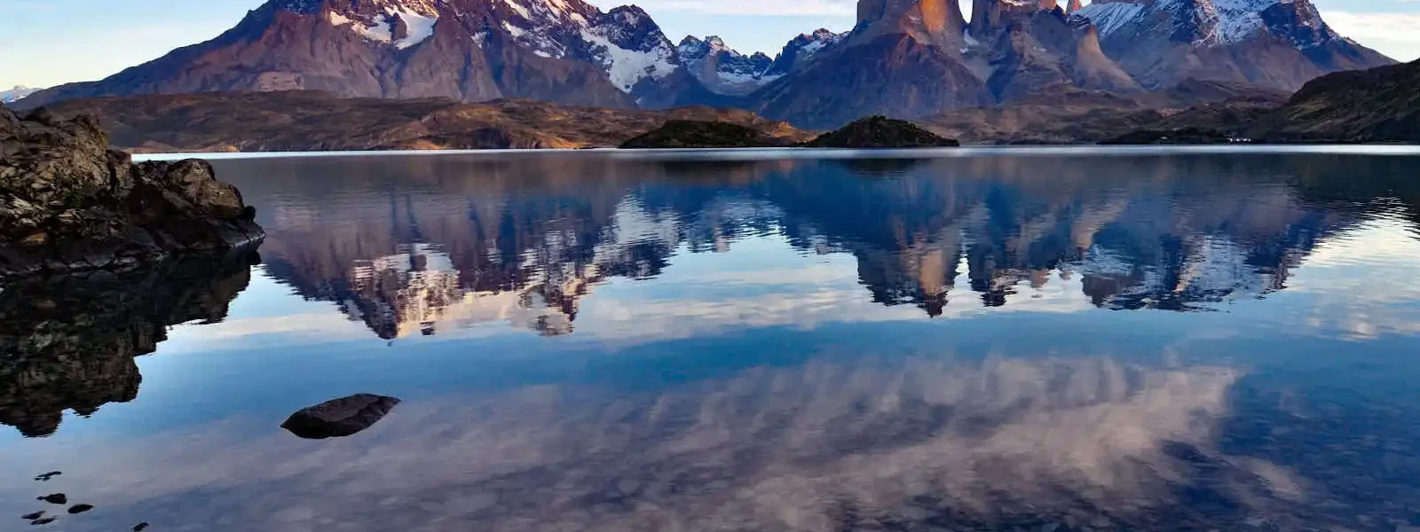 Lac Pehoe, Parc National de Torres del Paine, Chili