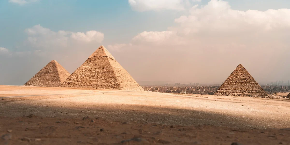 Pyramides, Gizeh, Le Caire, Egypte