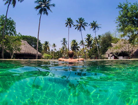 Marari Beach Resort, piscine, Mararikulam, Inde
