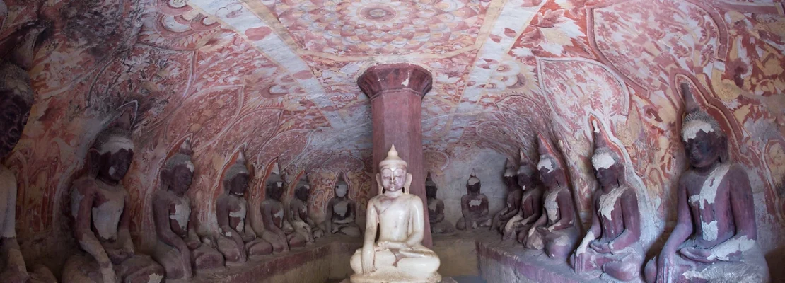 Grottes de Hpo win Daung, Myanmar