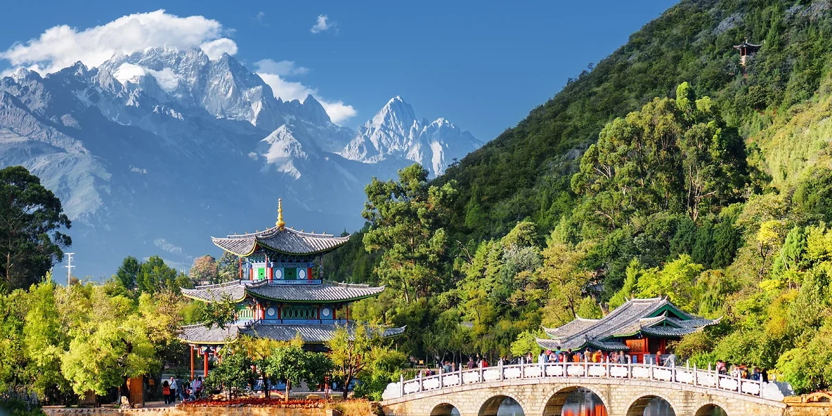 Étang du Dragon Noir, Lijiang, Yunnan, Chine