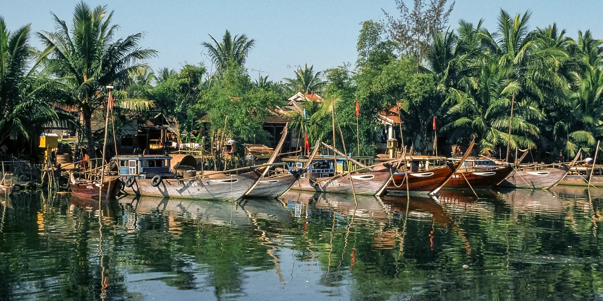 Village de pêcheurs, Delta du Mékong, Viêtnam