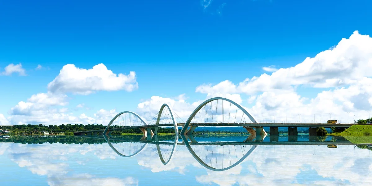 Pont JK, Brasilia, District Fédéral, Brésil