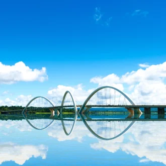 Pont JK, Brasilia, District Fédéral, Brésil