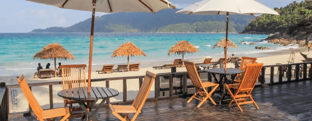 Bubu Villa, café, Perhentian, Malaisie