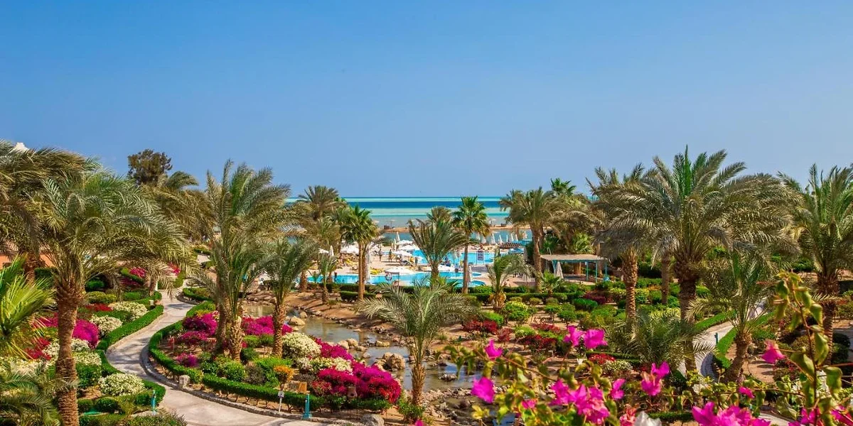 Vue aérienne, Movenpick El Gouna, Egypte