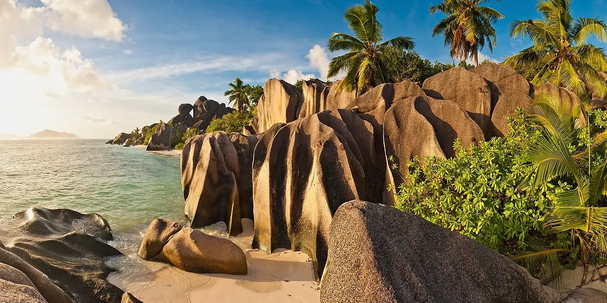 Plage, Mahé Island, Seychelles