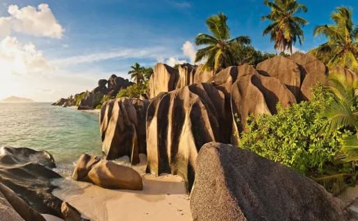 Plage, Mahé Island, Seychelles