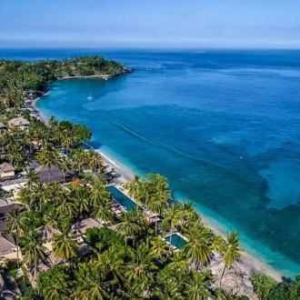 Qunci Villas, vue d'ensemble, Lombok