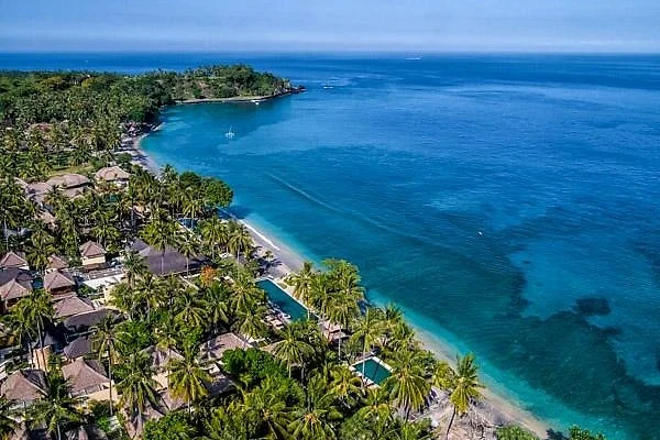 Qunci Villas, vue d'ensemble, Lombok