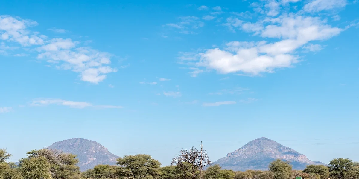 Montagnes Omatoko, Entre Okahandja et Otjiwarongo, Namibie