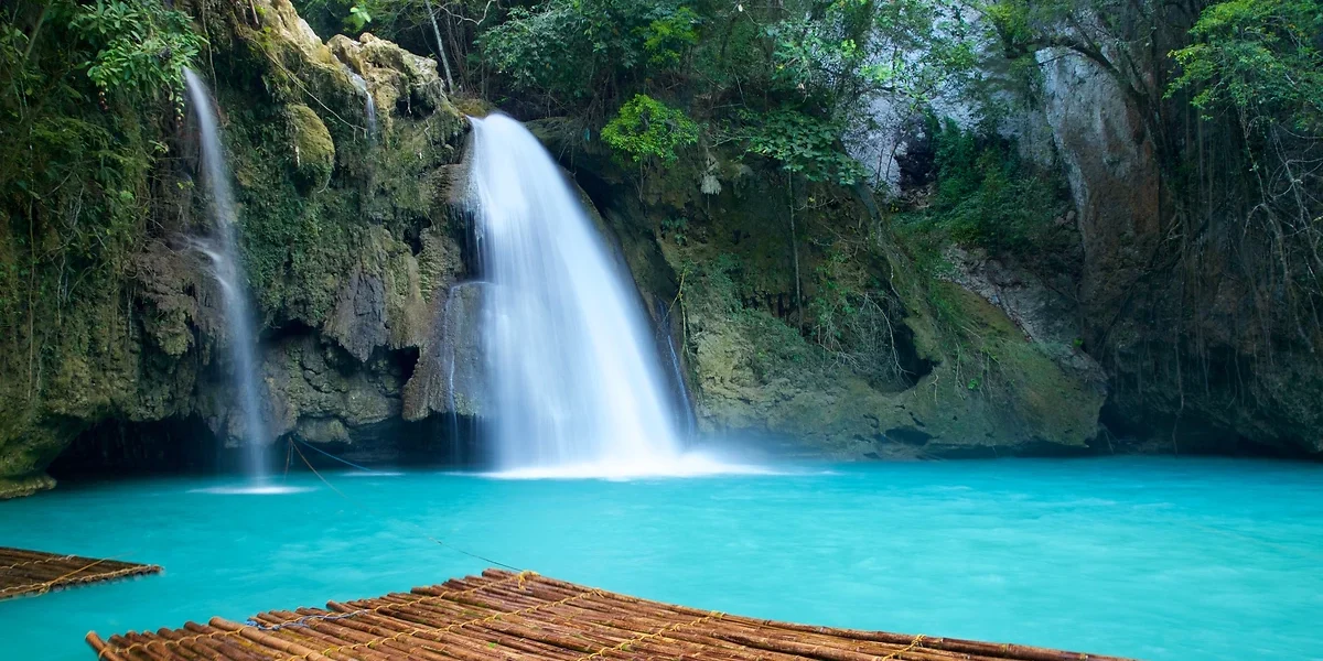 Chutes d'eau, Samboan, Philippines