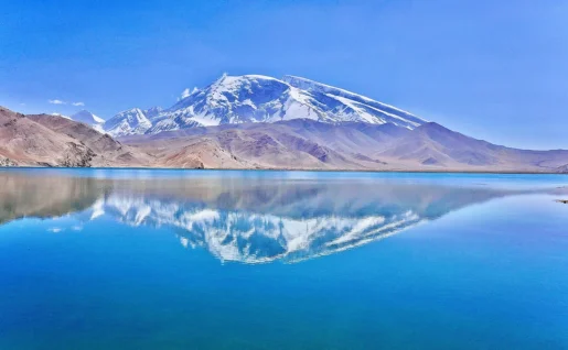 Lac Kalakuri, Kashgar, Gansu, Chine