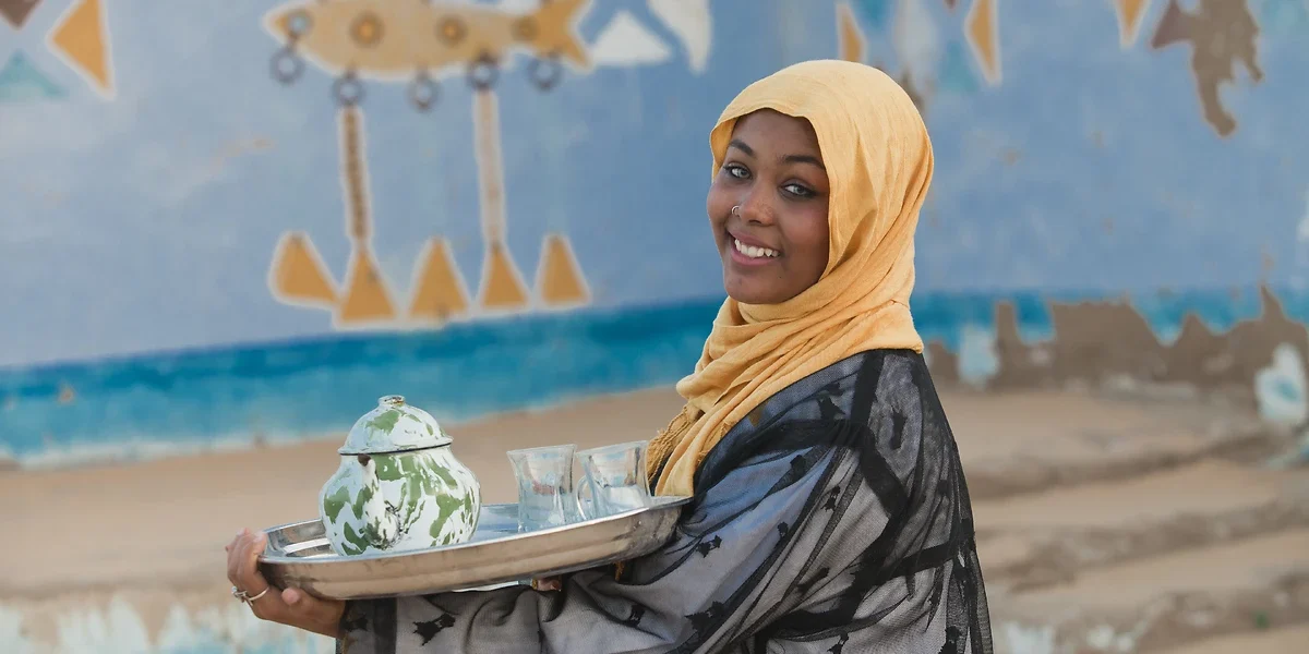 Jeune fille nubienne, Egypte