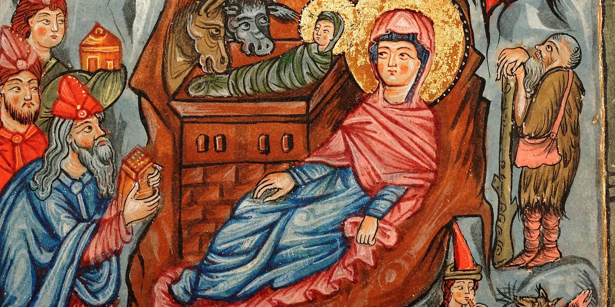 Illustration d'un manuscrit arménien, Arménie