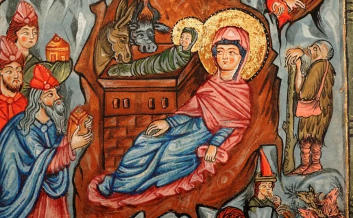 Illustration d'un manuscrit arménien, Arménie