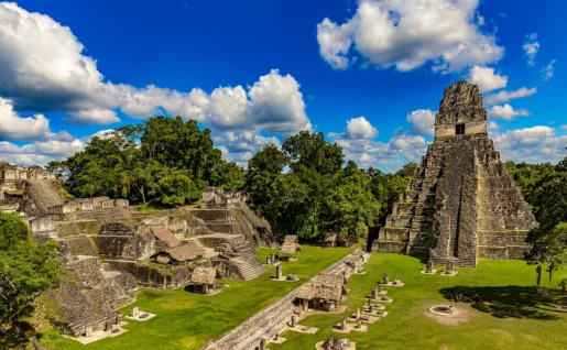 Ruines de la Pyramide deTikal, Guatemala