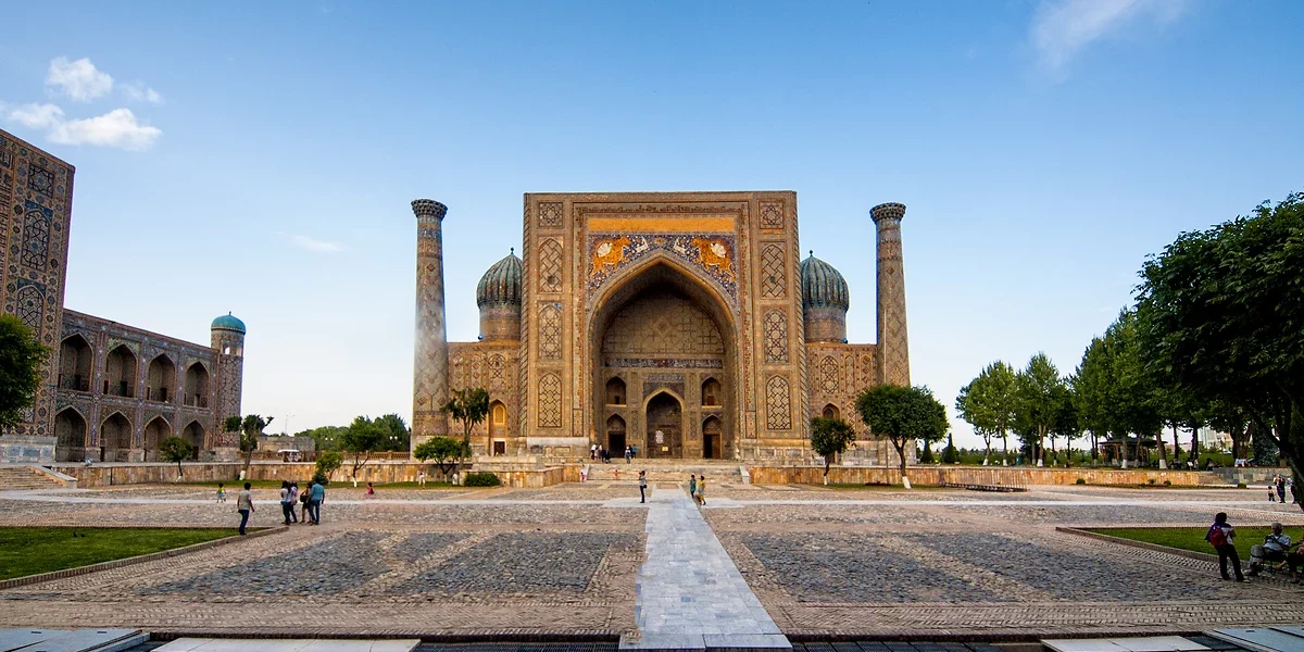 Place du Registan, Samarcande, Ouzbékistan