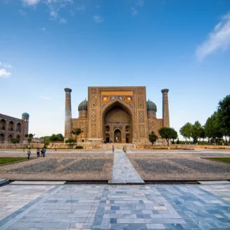 Place du Registan, Samarcande, Ouzbékistan