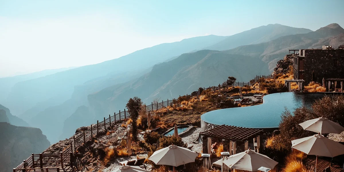 Oman, Alila Jebel Akhdar, vue d'ensemble