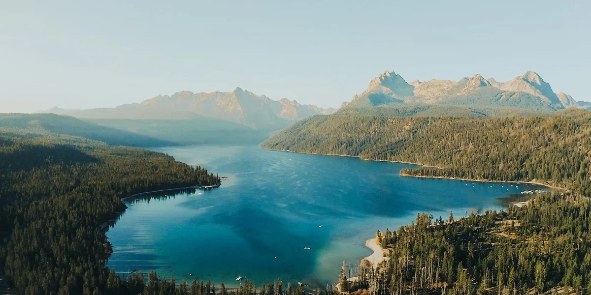 Redfish Lake, near Stanley, Idahho, USA