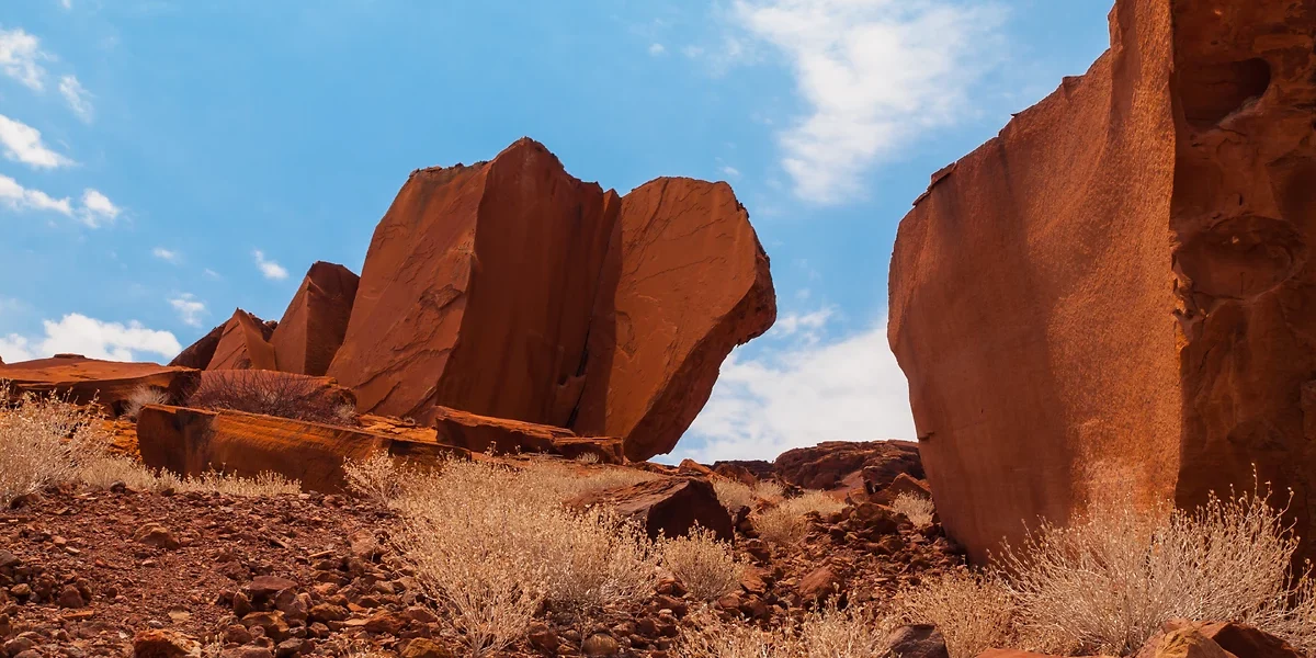 Twyfelfontein, Namibie