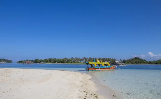 Plage, Lombok, Indonésie