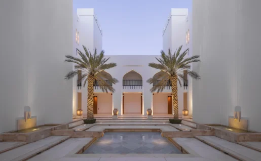 Mascate, The Chedi, Dining Serai Courtyard