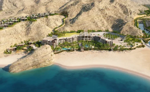 Vue Aérienne, Jumeirah Mascate Bay, Mascate, Oman