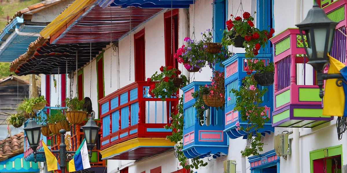 Façades, Salento, Colombie