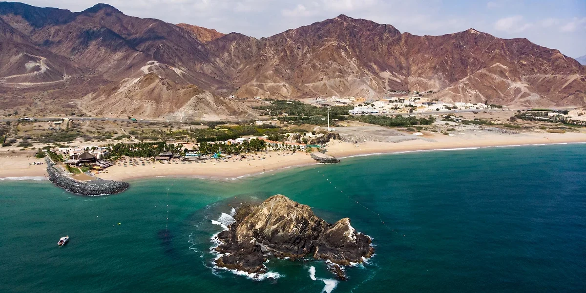 Plage, Fujairah, Emirats Arabes Unis