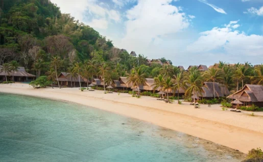 Cauayan Island Resort, plage, El Nido, Philippines