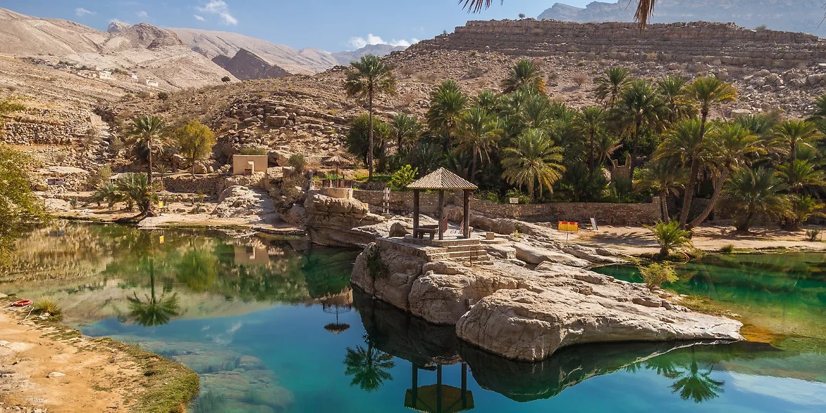 Oasis du Wadi Bani Khalid, Oman