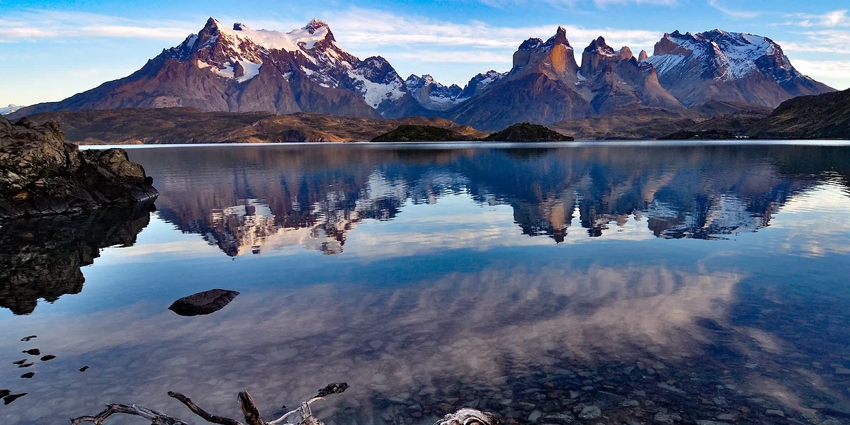 Lac Pehoe, Parc National de Torres del Paine, Chili
