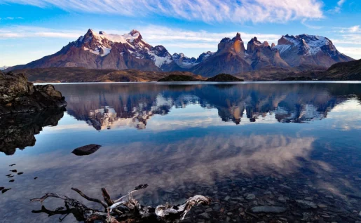 Lac Pehoe, Parc National de Torres del Paine, Chili