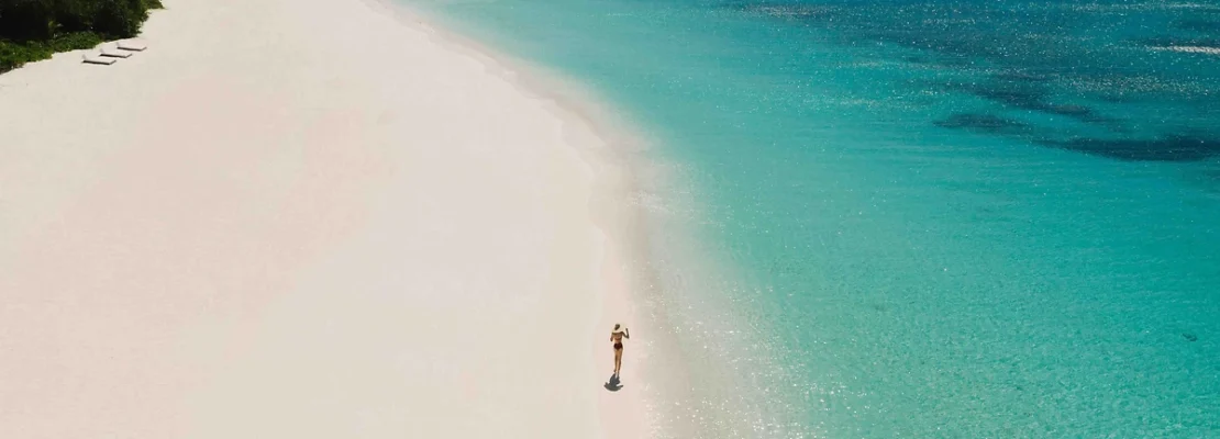 Amanpulo, plage, Palawan, Philippines