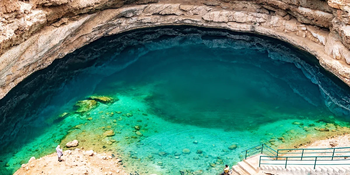 Bimah Sinkhole, Mascate, Oman