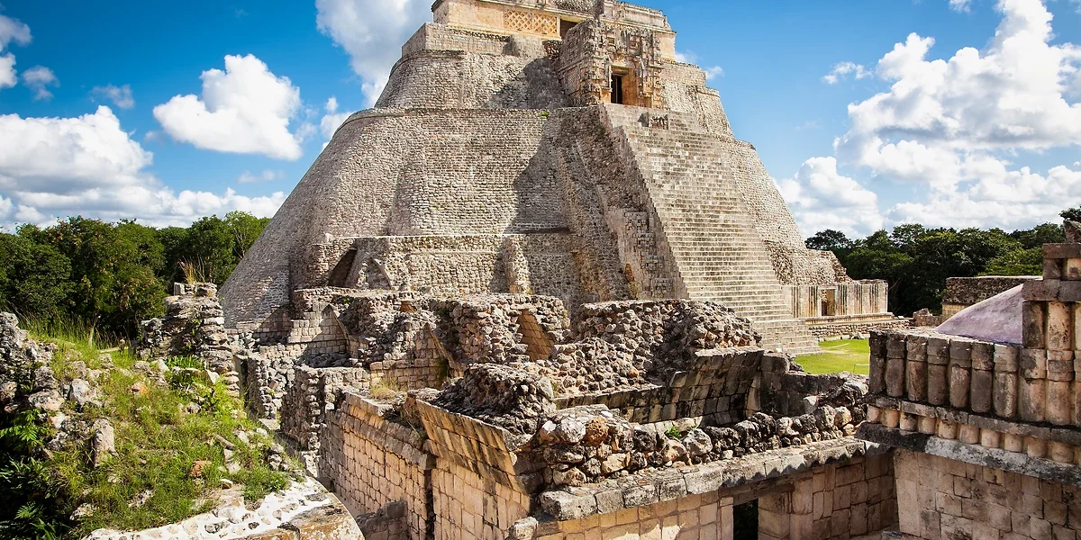 Pyramide du Magicien, cité maya d'Uxmal, Yucatan, Mexique